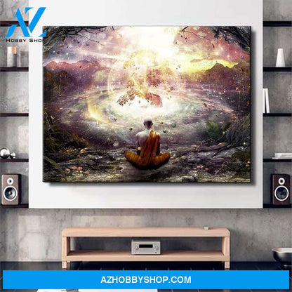 Title of Nature And Time Spiritual Canvas And Poster,Canvas Prints,Wall Decor Visual Art
