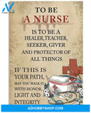 To Be A Nurse Canvas Print