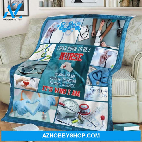 To Help To Teach It's Who I Am Fleece Blanket Home Decor Bedding Couch Sofa Soft And Comfy Cozy Gift For Nurse Birthday Gift Christmas Gift