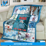 To Help To Teach It's Who I Am Fleece Blanket Home Decor Bedding Couch Sofa Soft And Comfy Cozy Gift For Nurse Birthday Gift Christmas Gift