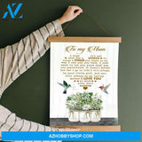 To Mum From Daughter It's Not Easy Canvas Wall Art, Wall Decor Visual Art