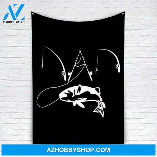 To My Dad Fishing Fleece Blanket Fisherman Daddy Great Customized Blanket Gift For Father' s Day Birthday Christmas Thanksgiving