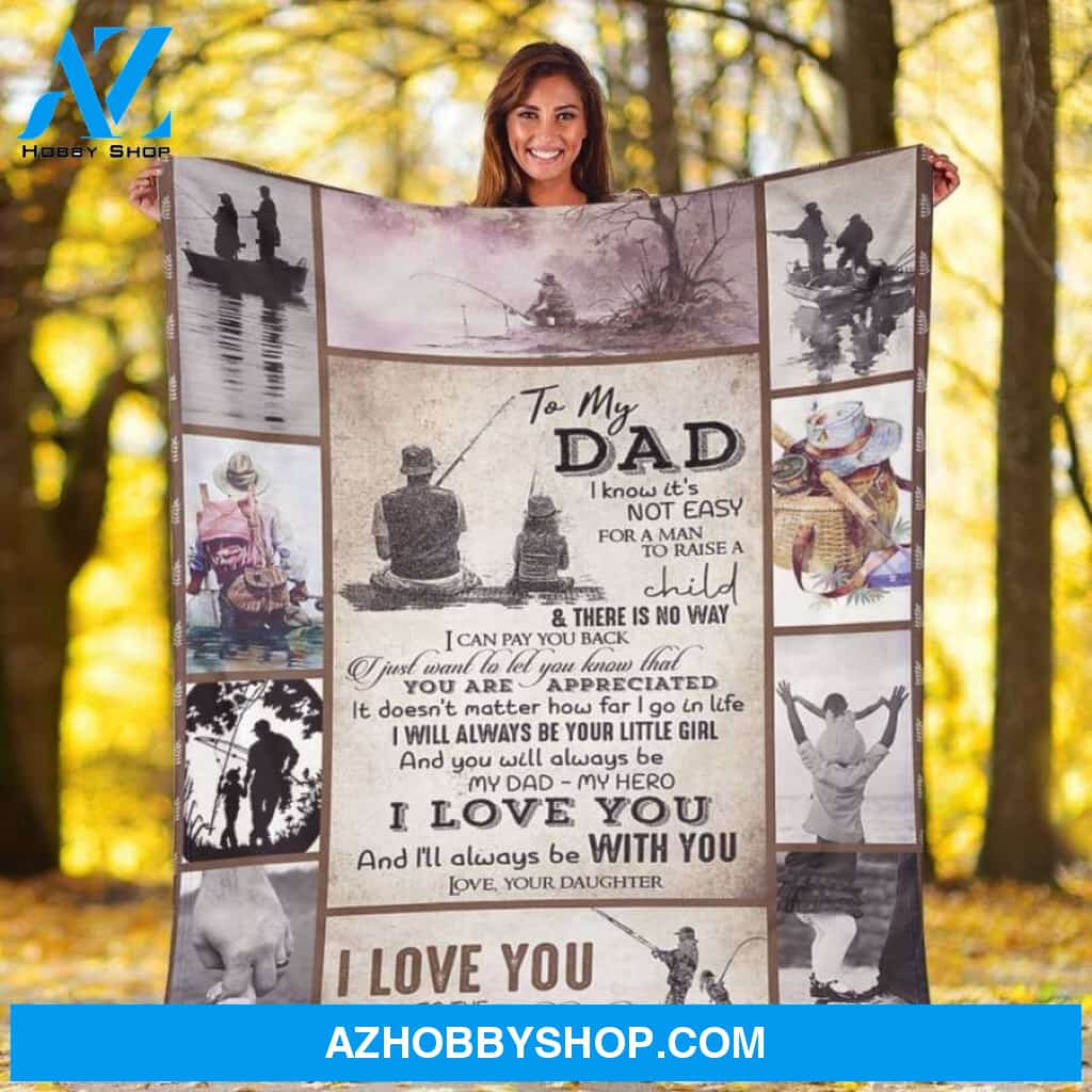 To My Dad Fleece Blanket Fleece Blanket Father Fleece Blanket, Fleece Blanket Biological Father, Fleece Blanket For Fathers Day Christmas Gift Ideas