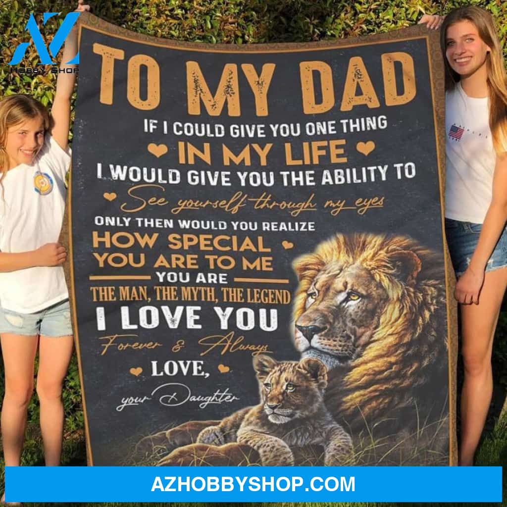 To My Dad Fleece Blanket Father Fleece Blanket, Biological Father Of Fleece Blanket, Father Baby Fleece Blanket Christmas Gift Ideas