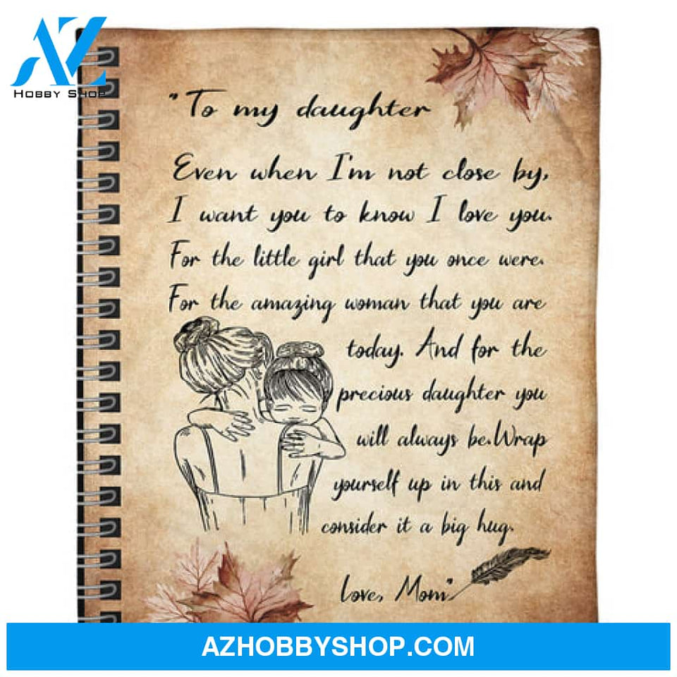 To My Daughter For The Little Girl Fleece Blanket 