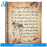 To My Daughter For The Little Girl Fleece Blanket 