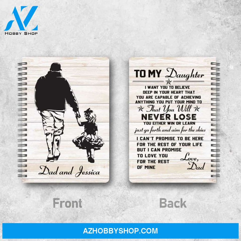 To My Daughter Never Lose Canvas Gift For Daughter