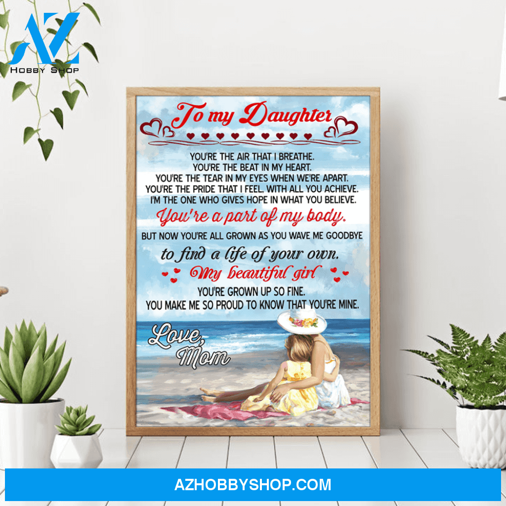 To My Daughter Poster Gift For Daughter