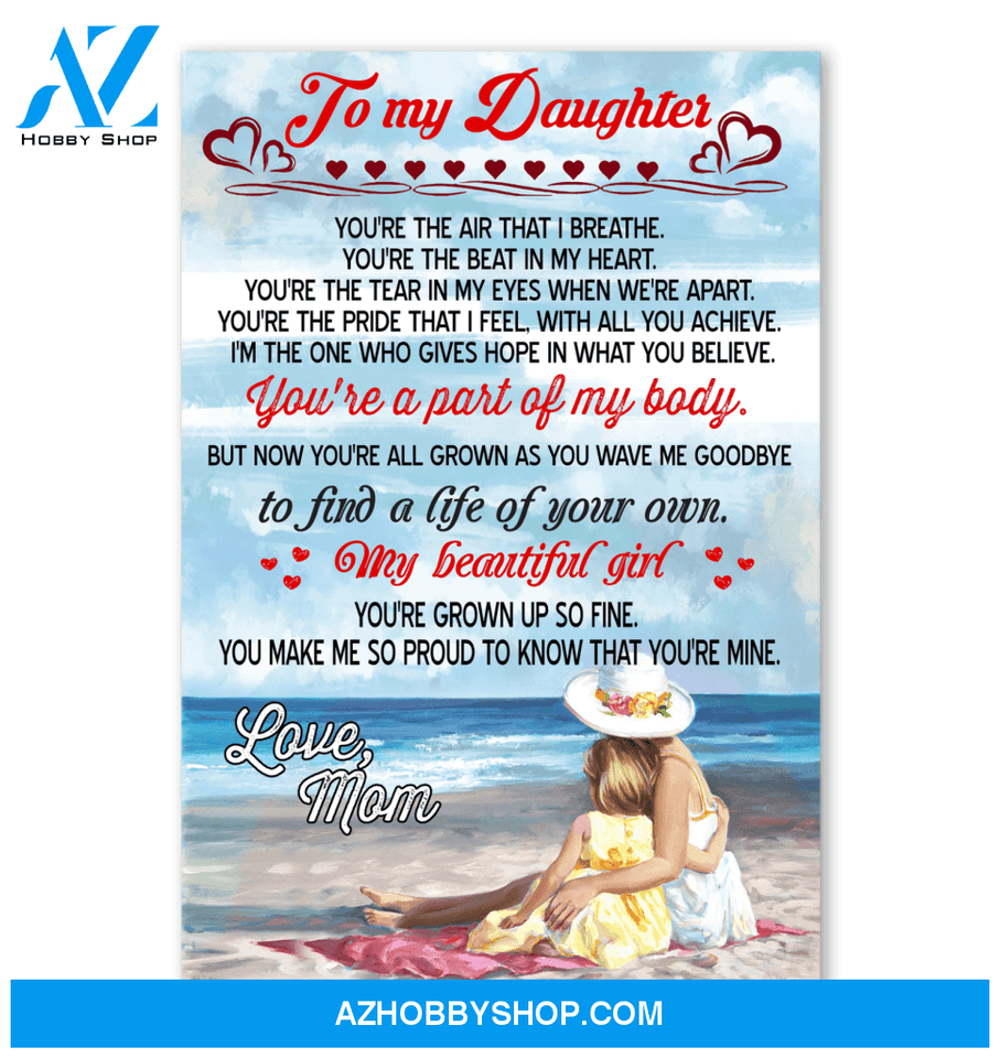 To My Daughter Poster Gift For Daughter