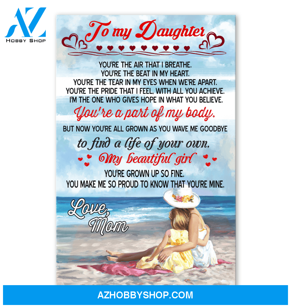 To My Daughter Poster Gift For Daughter