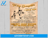 Personalized To My Daughter Tennis Fleece Blanket From Dad Never Forget That I Love You Great Customized Blanket For Birthday Christmas Thanksgiving