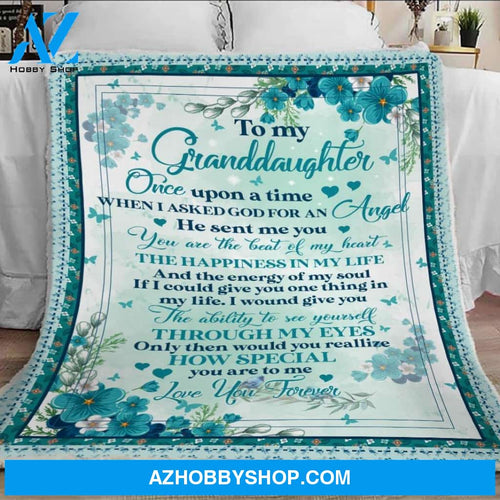 To My Granddaughter Blanket, Love You Forever Blanket