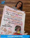 To My Granddaughter Fleece Blanket