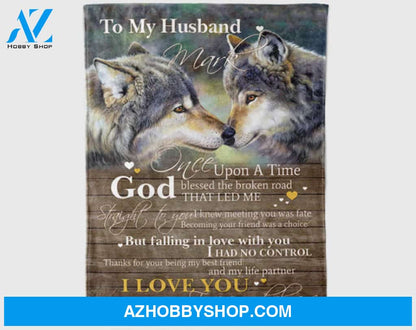 To My Husband Blanket For Husband, Gift For Husband Birthday, Family 