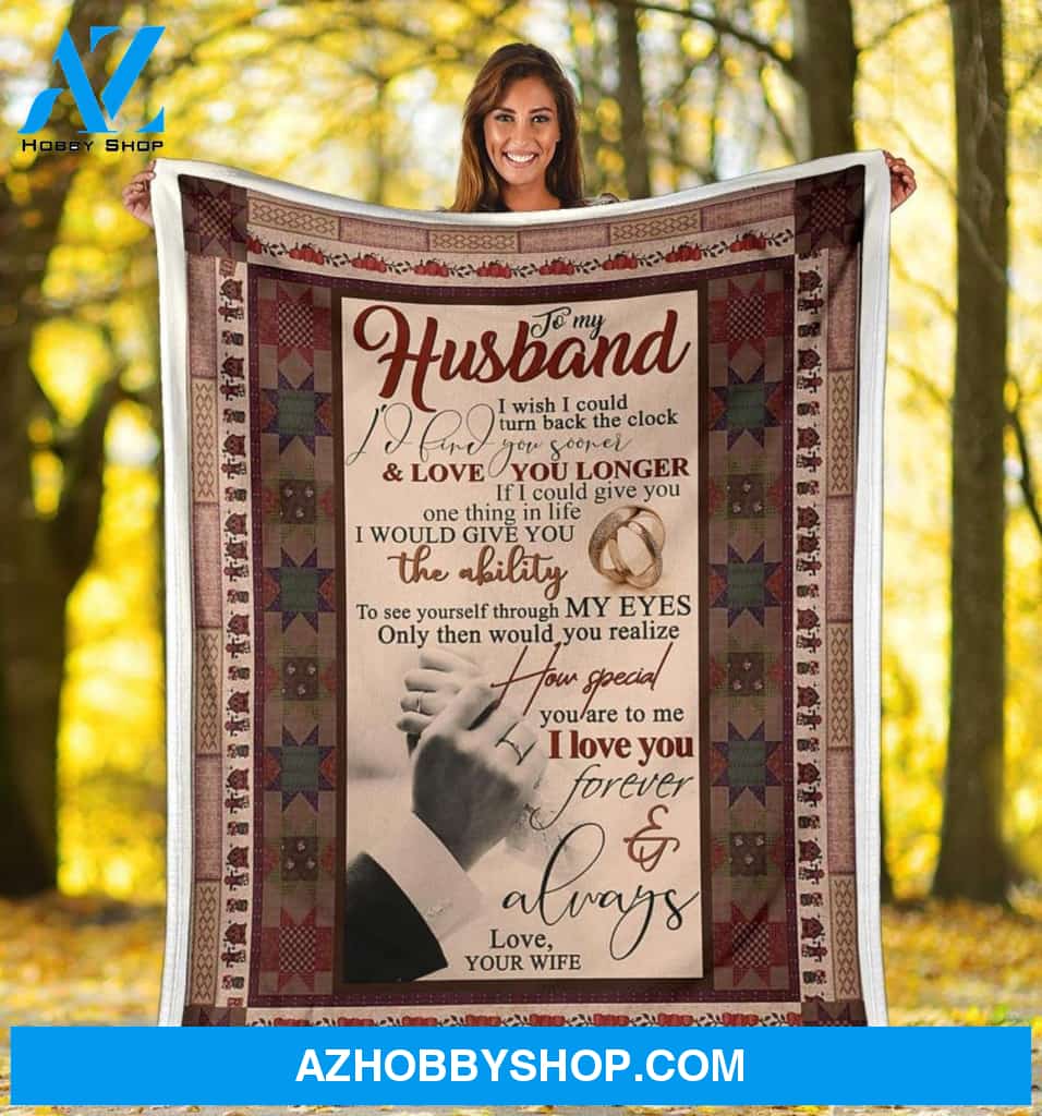 Personalized To My Husband Fleece Blanket From Wife If I Could Give You One Thing Great Customized Blanket For Birthday Christmas Thanksgiving Anniversary