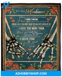 To My Husband I Love You More Than The Bad Days Ahead Of Us Fleece Blanket Gift For Family