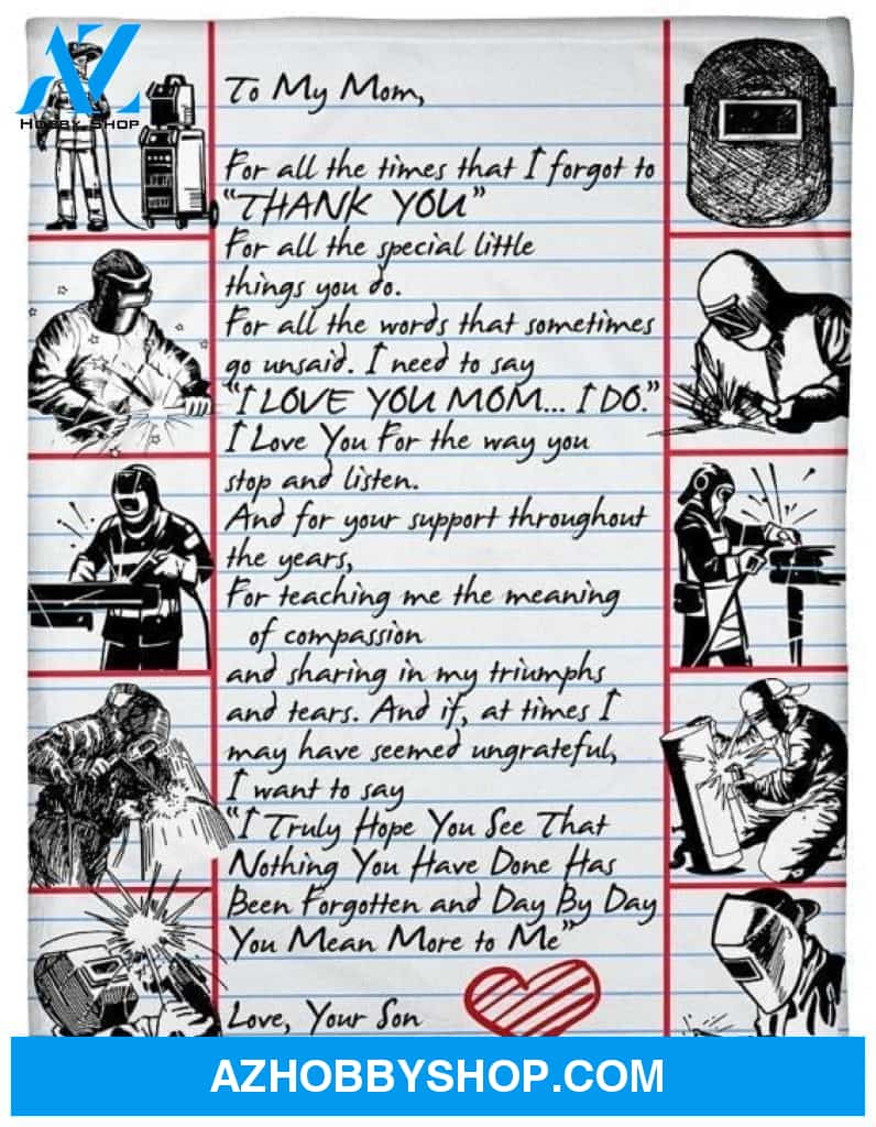 Personalized To My Mom For All The Times That I Forgot Fleece Blanket Great Customized Gifts From Son For Birthday Christmas Thanksgiving