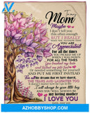 To My Mom I Will Always Be Your Little Boy Fleece Blanket - Quilt Blanket Mother's Day Gift Gift For Mom Gift From Son To Mom 