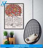 To My Son - From Mom - Framed Canvas Gift MS001