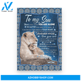To my Son Poster Canvas