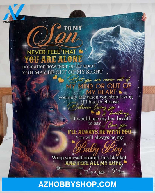 To My Son Special Gift For Son Blanket Gifts For Son
