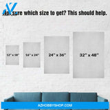 To My Son You Can't Withstand The Storm Canvas Gift For Son