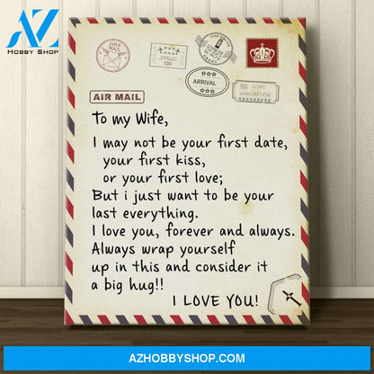 Personalized Canvas, To My Wife,Husband Canvas Wall Art Best Gift For Husband And Wife