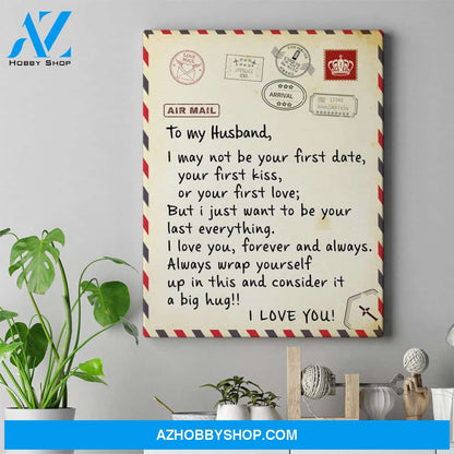 Personalized Canvas, To My Wife,Husband Canvas Wall Art Best Gift For Husband And Wife