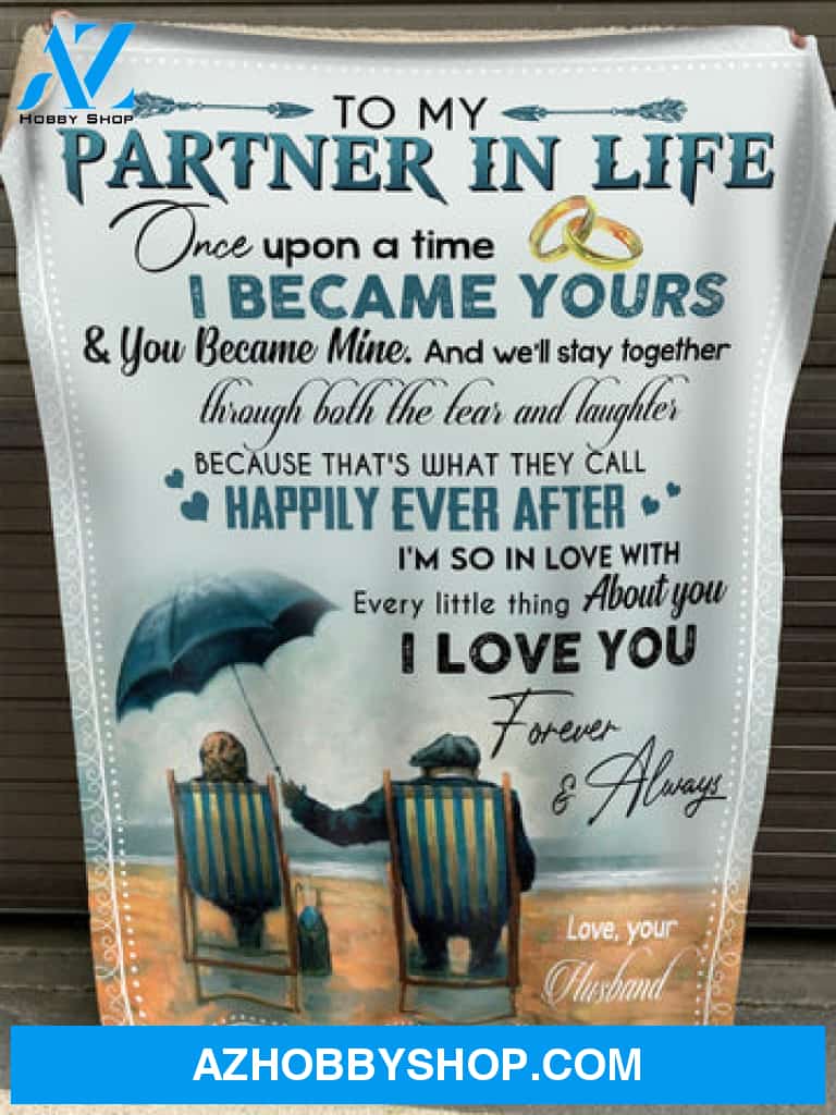 To My Wife I Love You Forever And Always, Fleece Blanket - Quilt Blanket, For Wife, Valentine's Day, Gift For Couple, For Couple, From Husband To Wife