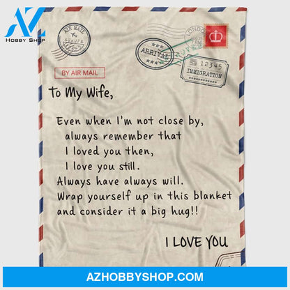 Personalized To My Wife Letter Fleece Blanket For Wives From Husbands I Love You Then I Love You Still Great Customized Blanket For Birthday Christmas Thanksgiving Graduation Wedding