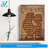 To My Wife - You Are The Love Of My Life, LGBT Custom Poster/Canvas, Gift For LGBT Couple