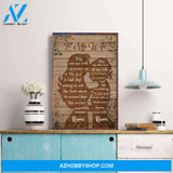 To My Wife - You Are The Love Of My Life, LGBT Custom Poster/Canvas, Gift For LGBT Couple