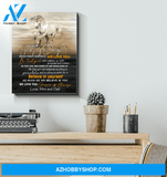 To Our Daughter Canvas From Mom And Dad Horse Canvas Full Size Canvas Wall Art Never Forget How Much We Love You