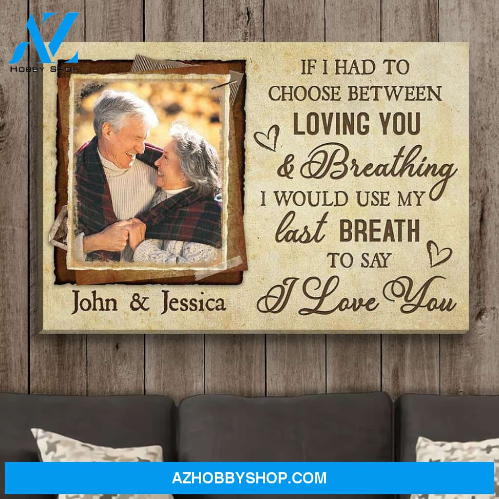 To Say I Love You - Personalized Custom Photo Canvas