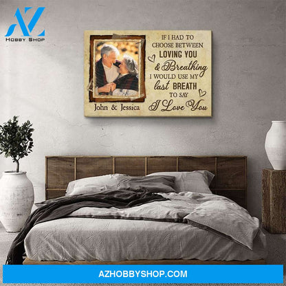 To Say I Love You - Personalized Custom Photo Canvas