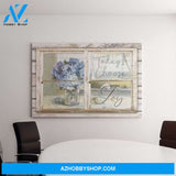 Today I Choose Joy, Farmhouse Sign Decor, Jesus Canvas, Jesus Gift