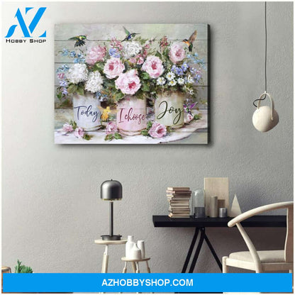 Today I choose Joy Hummingbird Canvas Wall Art Decor, gifts for hummingbird lovers