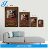 Together every night is Halloween - Personalized canvas