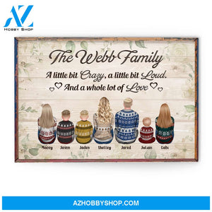 Together We Make A Family - Personalized Poster/Canvas - Christmas Gift For Family