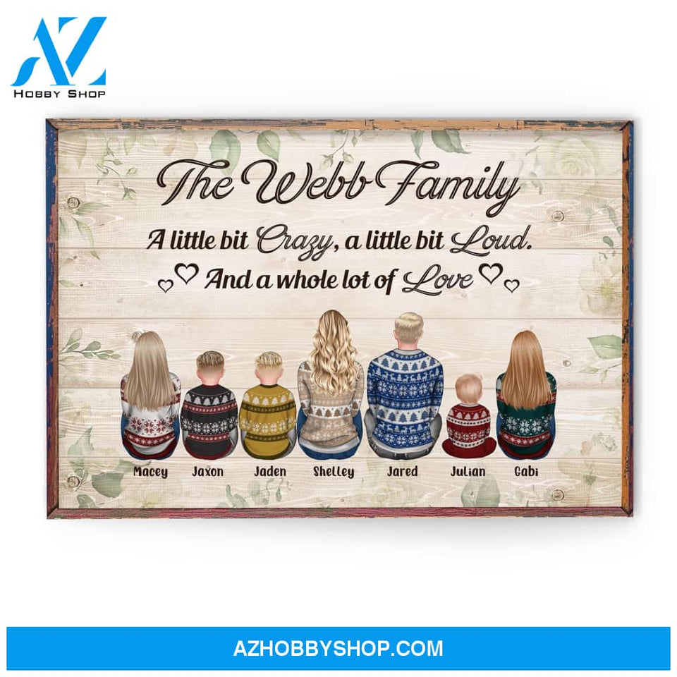 Together We Make A Family - Personalized Poster/Canvas - Christmas Gift For Family