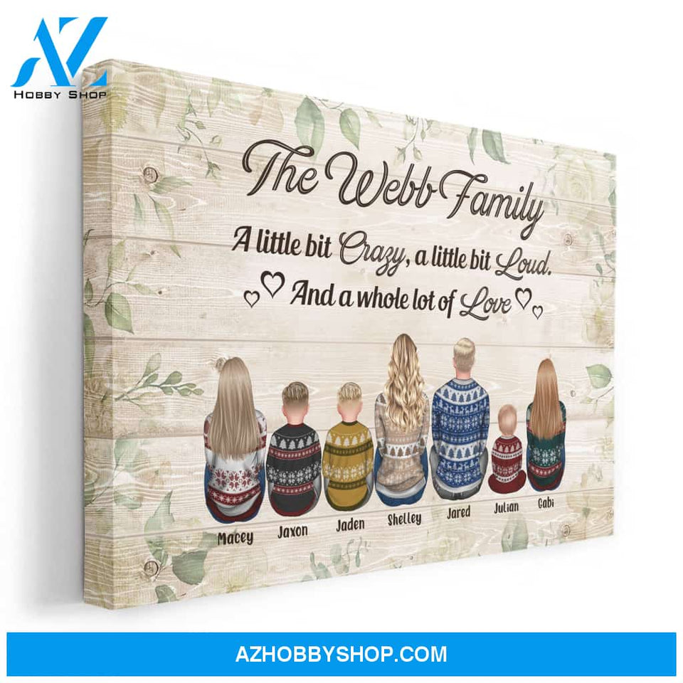 Together We Make A Family - Personalized Poster/Canvas - Christmas Gift For Family