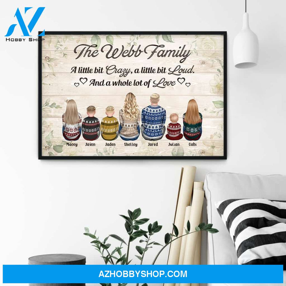 Together We Make A Family - Personalized Poster/Canvas - Christmas Gift For Family