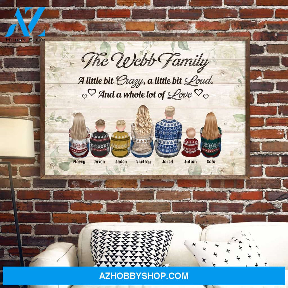 Together We Make A Family - Personalized Poster/Canvas - Christmas Gift For Family