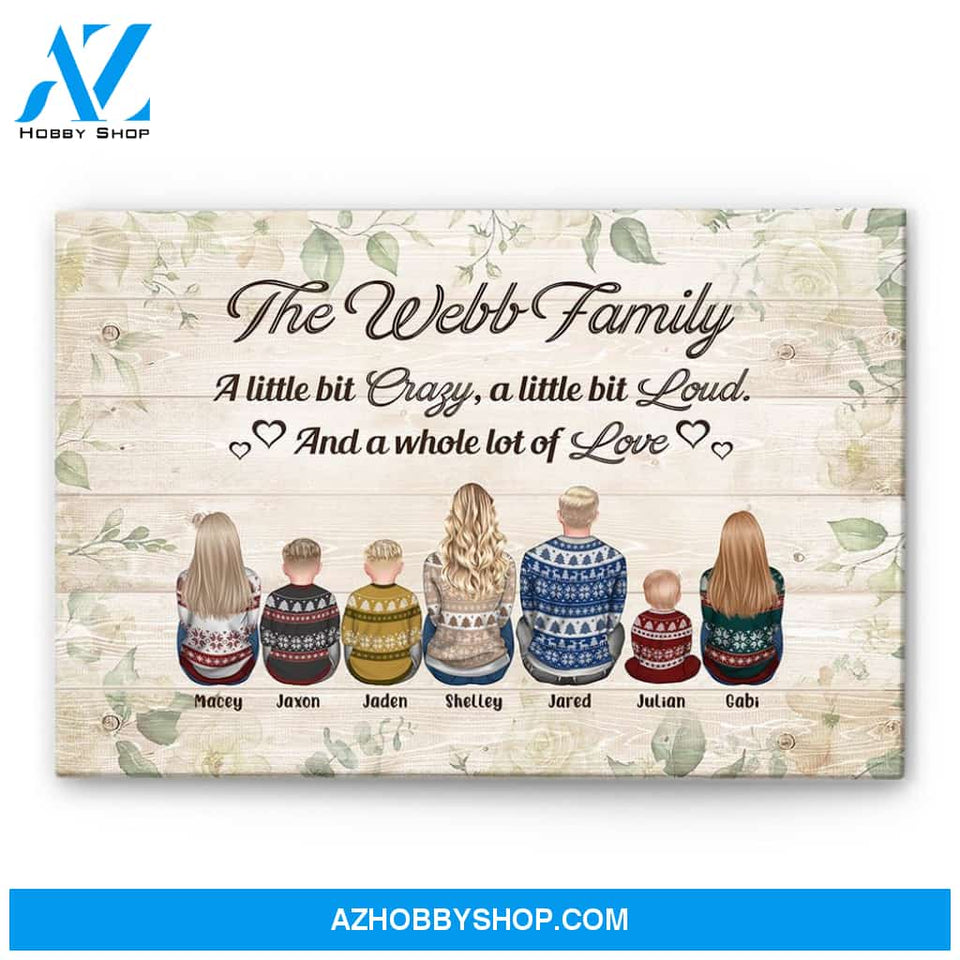 Together We Make A Family - Personalized Poster/Canvas - Christmas Gift For Family