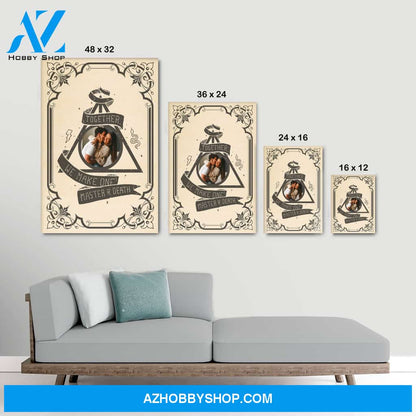 Together we make one master of death - Personalized Canvas
