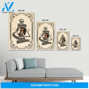 Together we make one master of death - Personalized Canvas