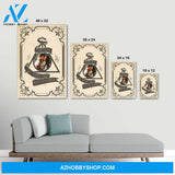 Together we make one master of death - Personalized Canvas