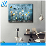 Eviral Store Top 10 Gorgeous Butterfly Canvas Whisper Words Of Wisdom Let It Be Wall Art Decor – Butterfly Canvas Print Wall Art