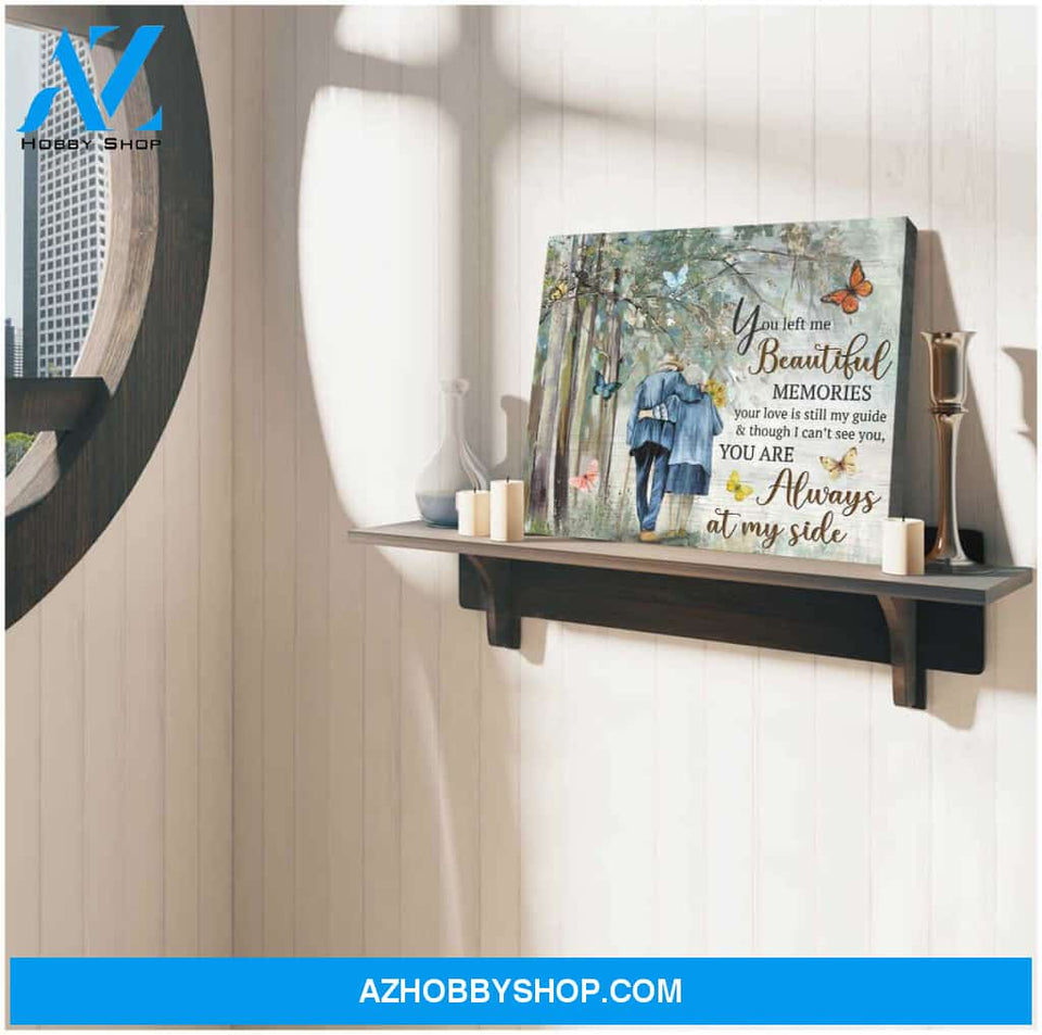 Eviral Store Top 10 Gorgeous Butterfly Canvas You Are Always At My Side Bereavement Wall Art Decor – Butterfly Canvas Print Wall Art