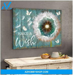 Eviral Store Top 10 Gorgeous Dandelion And Butterfly Canvas Make A Wish Wall Art Decor – Butterfly Canvas Print Wall Art